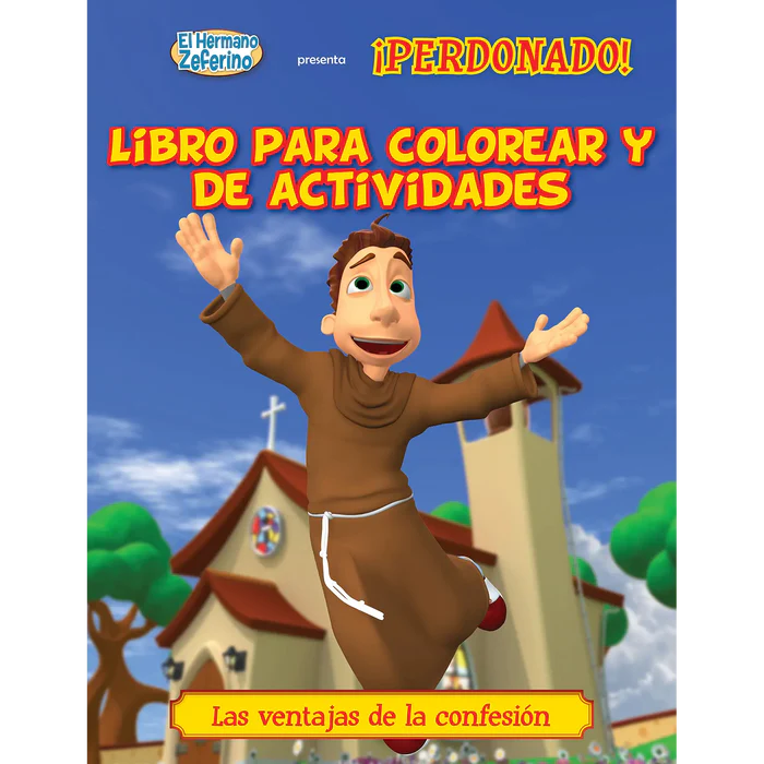 Hermano Zeferino Libro para Colorear - Ep.04: ¡Perdonado!