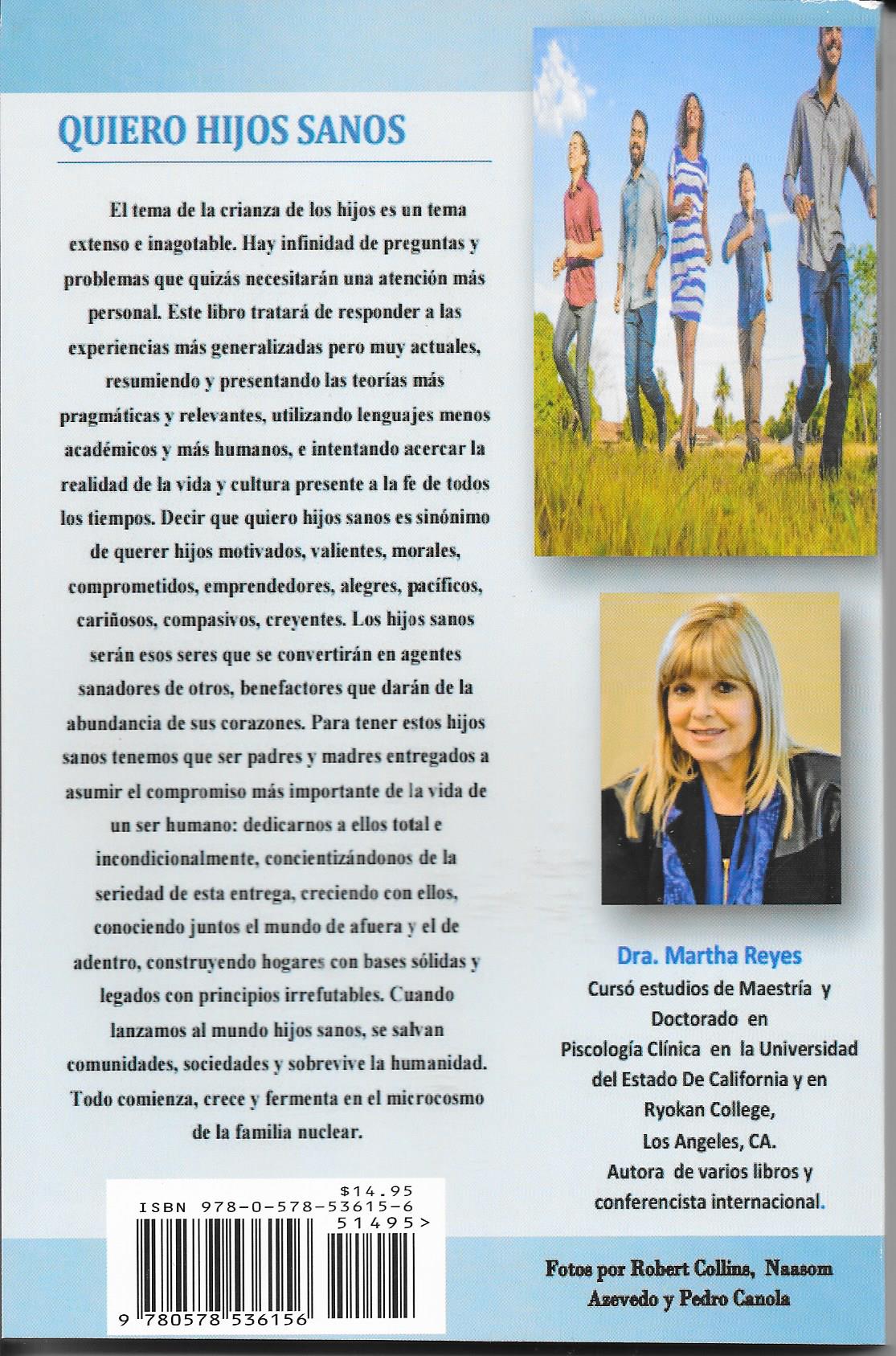 Dra. Martha Reyes - Quiero hijos sanos