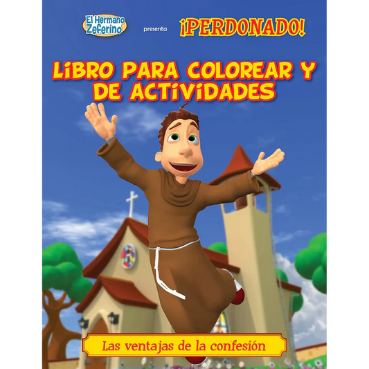 Hermano Zeferino Libro para Colorear - Ep.04: ¡Perdonado!